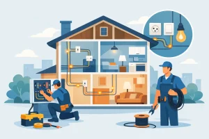 Full House Rewiring Service: What to Expect