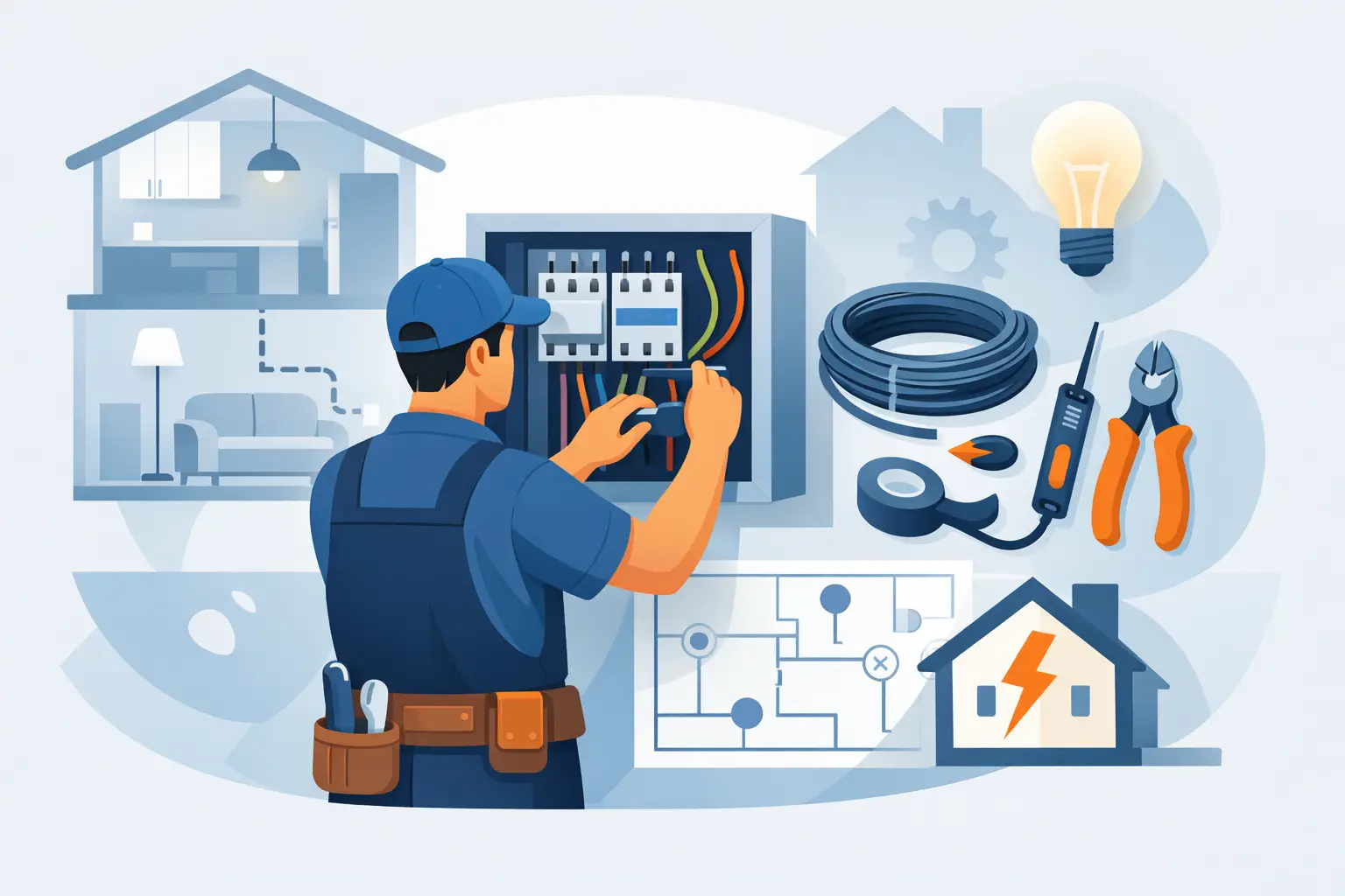 How to Prepare for a Rewire at Home