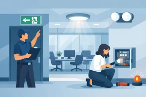 Office Emergency Lighting Testing: What to Check