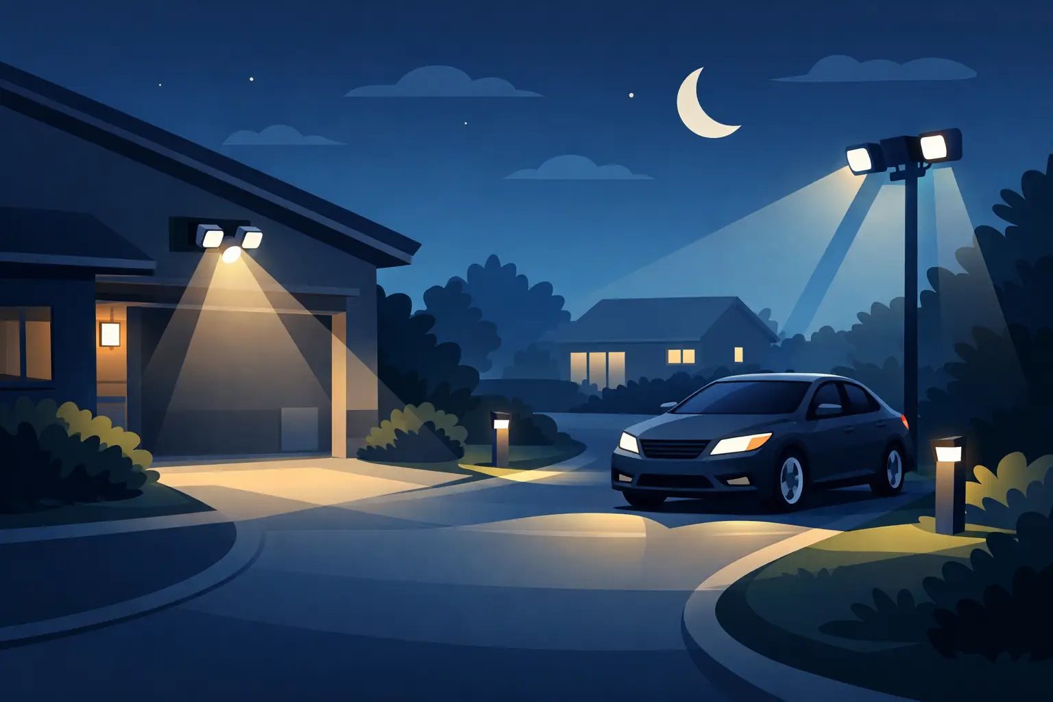 Security Lighting for Driveways That Works