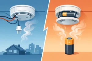 Wired Smoke Alarms vs Battery: Which Is Safer?
